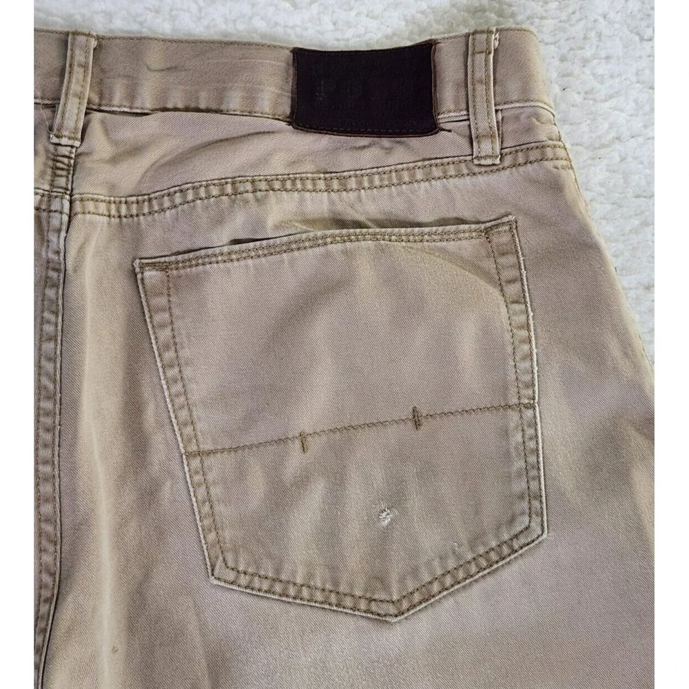 Polo Ralph‎ Lauren 650 Straight Pants Men's 34x32* Beige 5-Pocket Soft Jeans